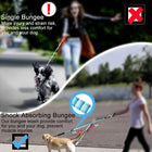SKYMEE Multifunctional Strong Shock Absorbing Reflective Dog Leash with Car Seat Belt Buckle. - Skymee Store